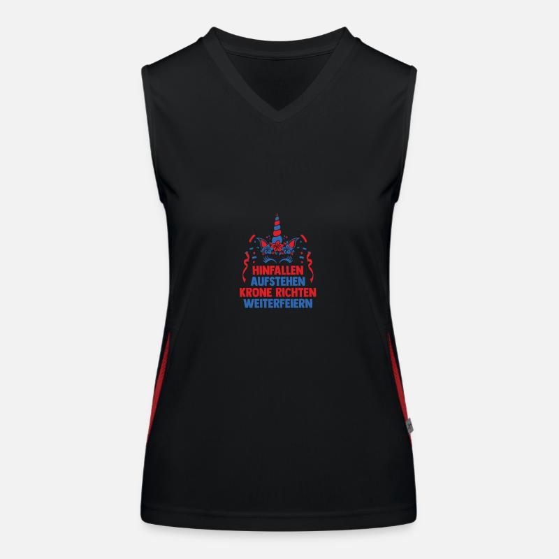 Costume de carnaval Carnaval Débardeur respirant contrasté Femme