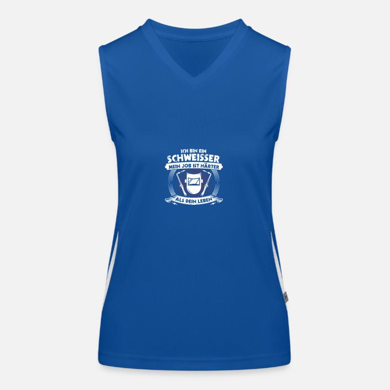 Soudage Soudeurs Soudeurs Débardeur respirant contrasté Femme