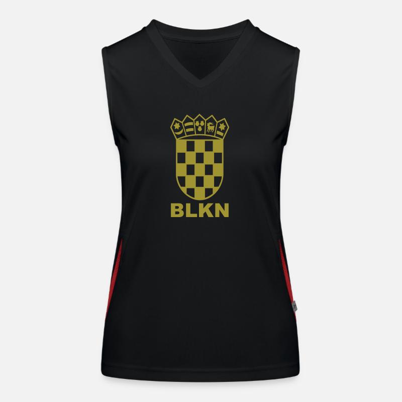 Balkan Funktionelles Kontrast-Tank Top für Frauen