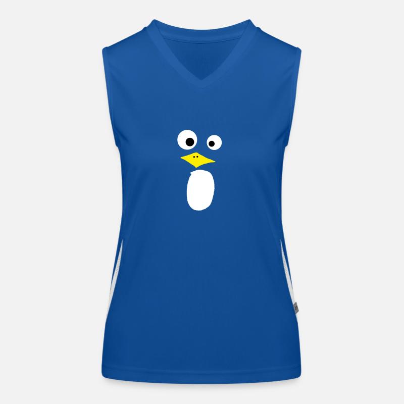 Pingu Funktionelles Kontrast-Tank Top für Frauen