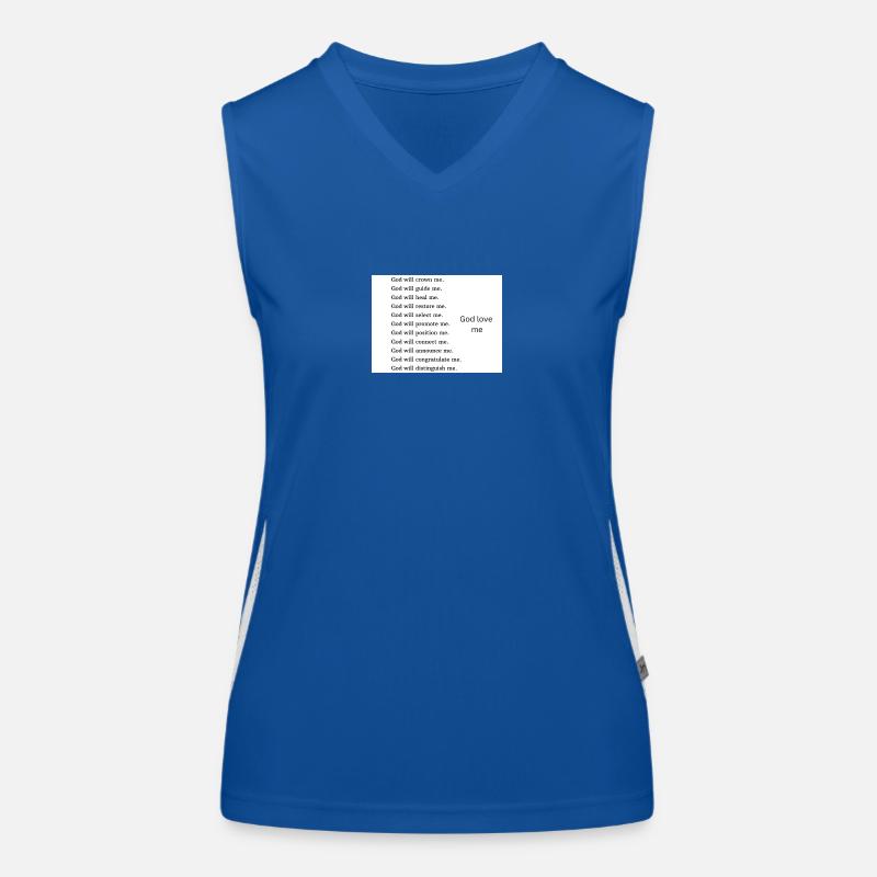 God Funktionelles Kontrast-Tank Top für Frauen