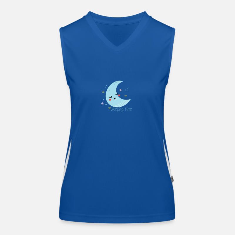 sleeping time Funktionelles Kontrast-Tank Top für Frauen