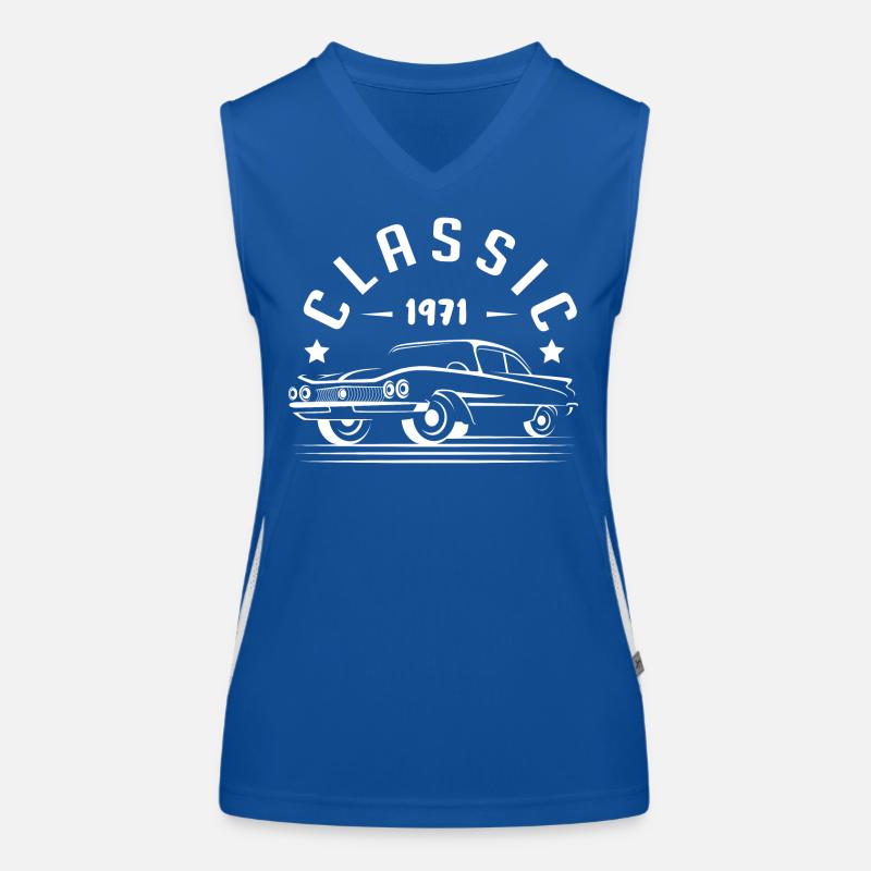 classic 1971 made in 1971 Women's Functional Contrast Tank Top
