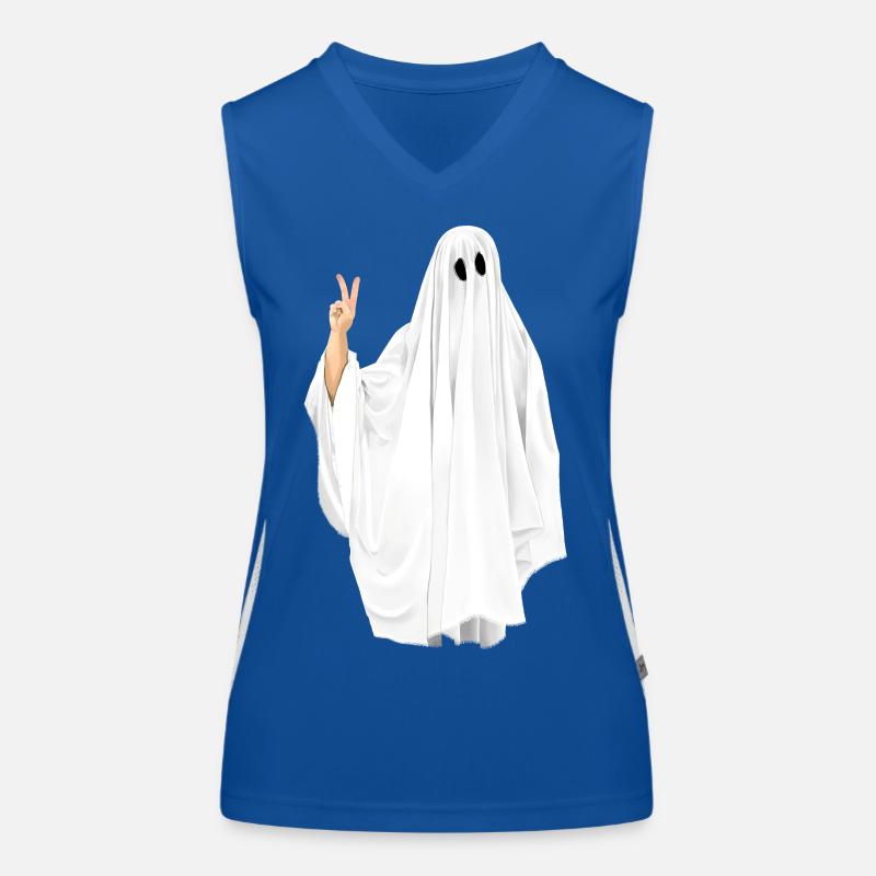 Spirit Ghost avec Victory / Peace Gesture Débardeur respirant contrasté Femme