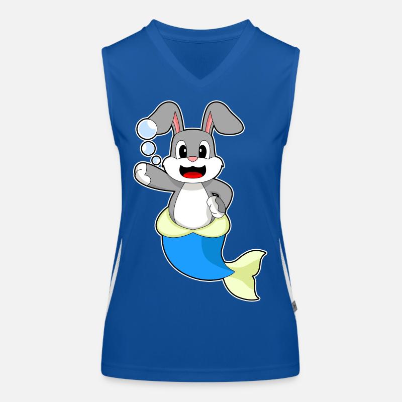 Sirène lapin Débardeur respirant contrasté Femme