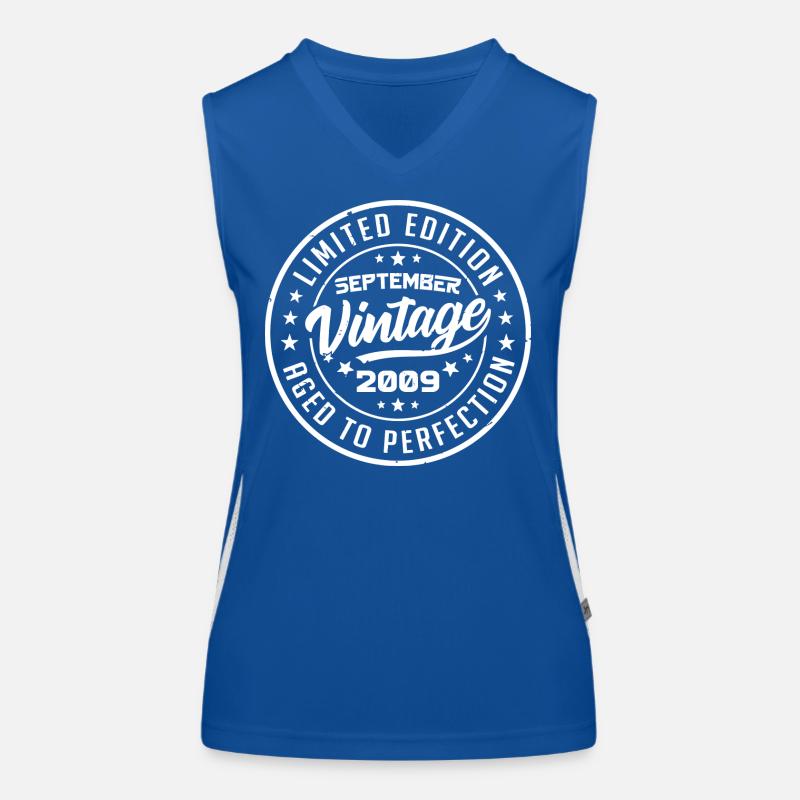 September 2009 Geburtstagsgeschenk September 2009 Funktionelles Kontrast-Tank Top für Frauen