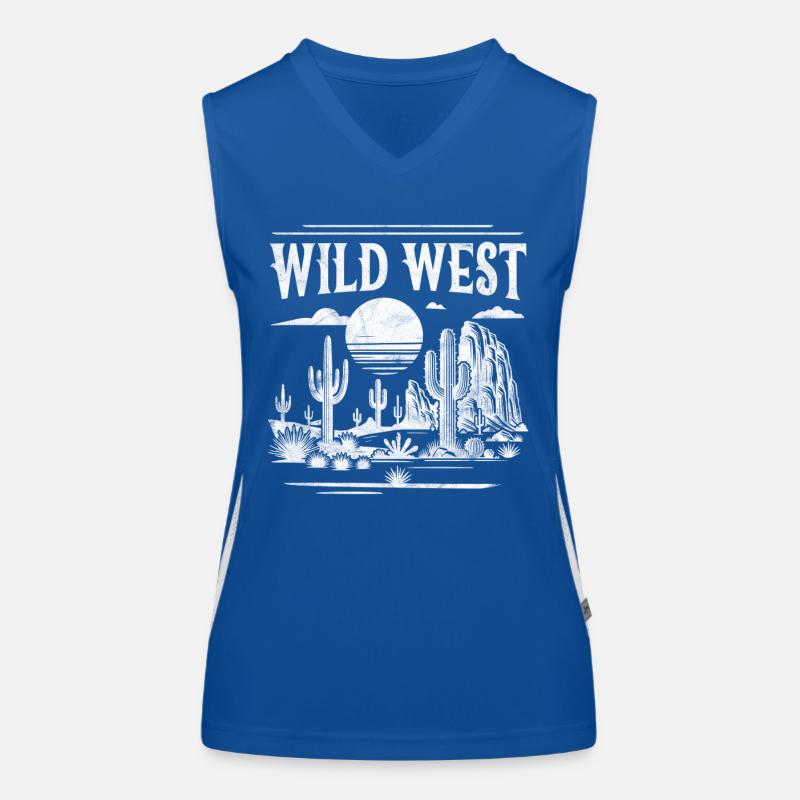 Wild West Women's Functional Contrast Tank Top
