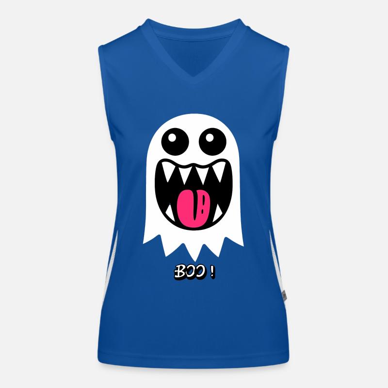 Ghost Buh Funktionelles Kontrast-Tank Top für Frauen