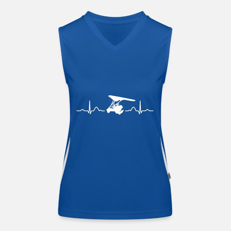 Paratrike Motor Hang Glider Deltatrike Women's Functional Contrast Tank Top
