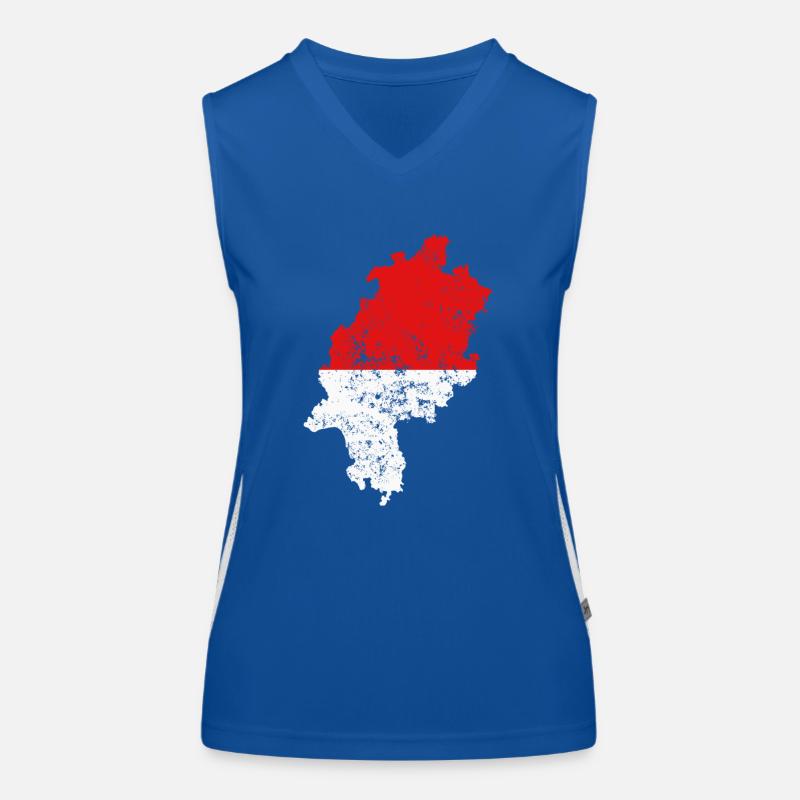 Hessen Funktionelles Kontrast-Tank Top für Frauen