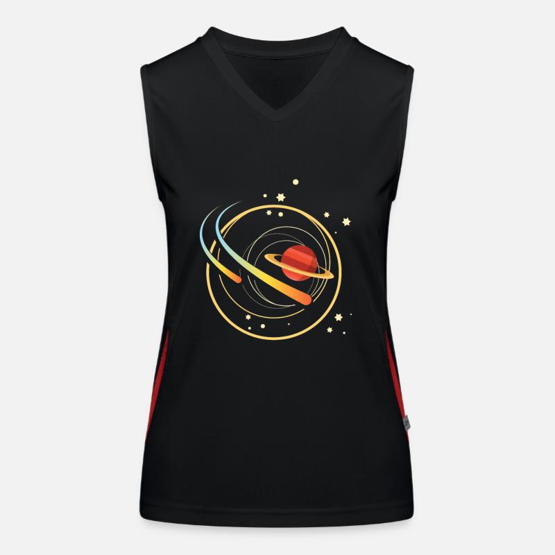 comet Women's Functional Contrast Tank Top