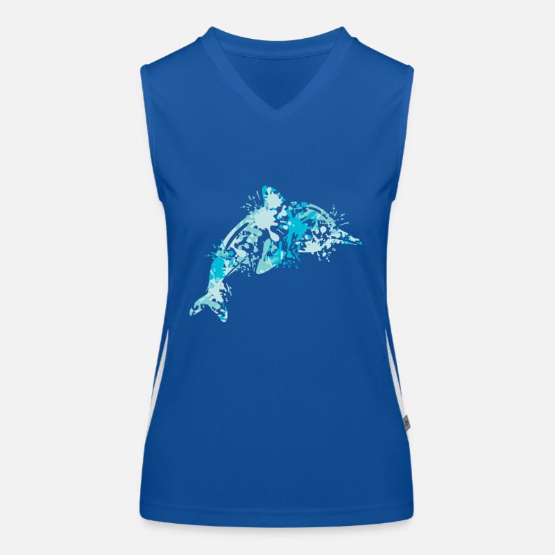 Delfin Débardeur respirant contrasté Femme