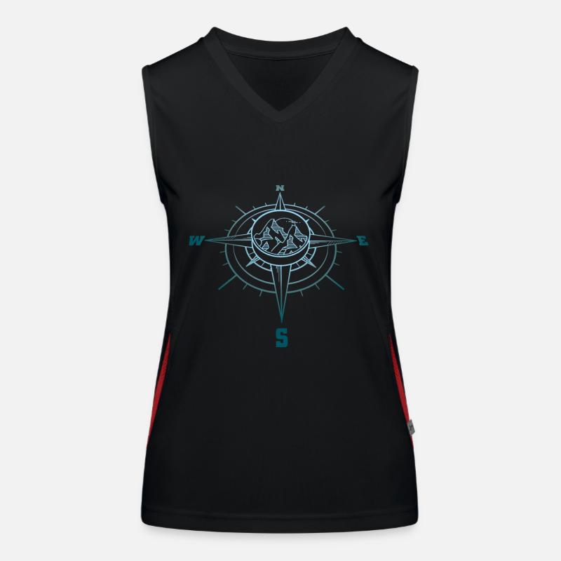 compass Women's Functional Contrast Tank Top