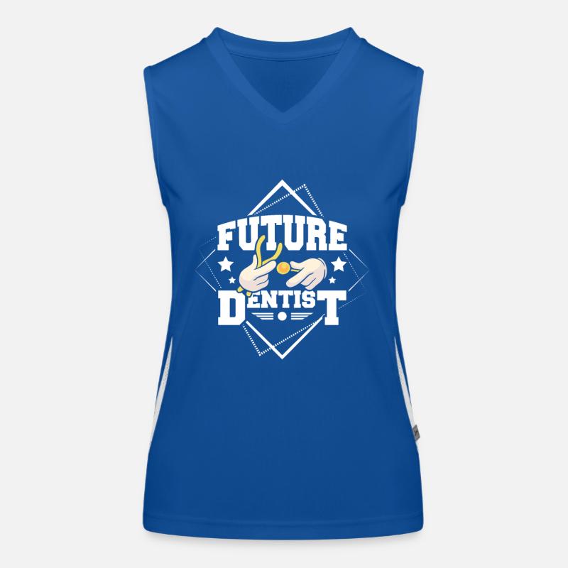 Future dentist Funktionelles Kontrast-Tank Top für Frauen