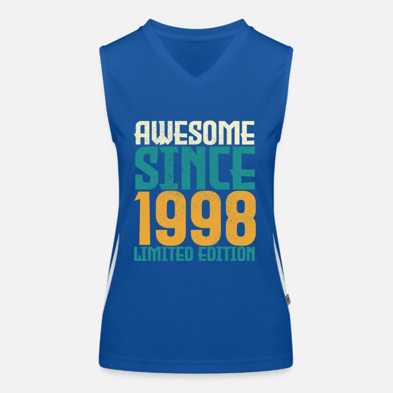 Awesome Since 1998 limited edition. Women's Functional Contrast Tank Top