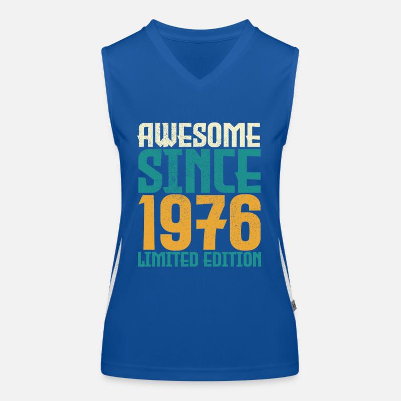 Awesome seit 1976 limitierte Auflage. Funktionelles Kontrast-Tank Top für Frauen