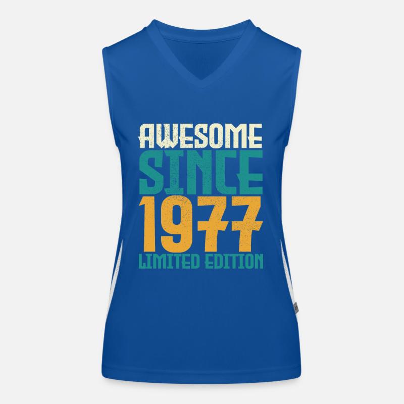 Awesome seit 1977 limitierte Auflage. Funktionelles Kontrast-Tank Top für Frauen