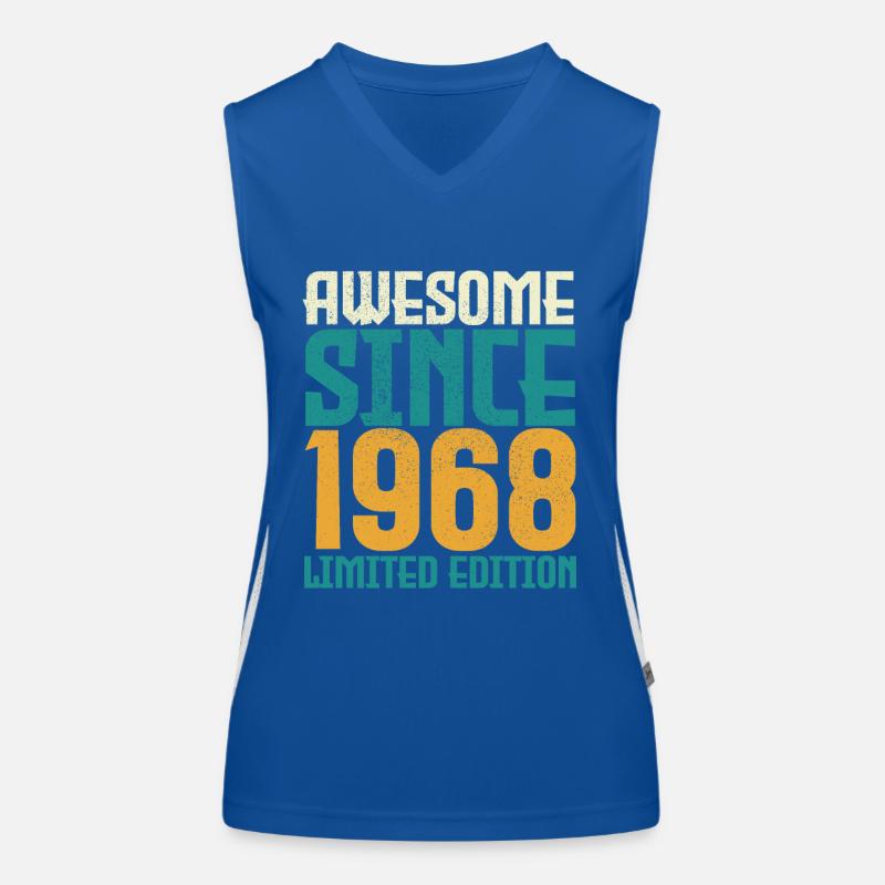 Awesome Since 1968 limited edition. Débardeur respirant contrasté Femme