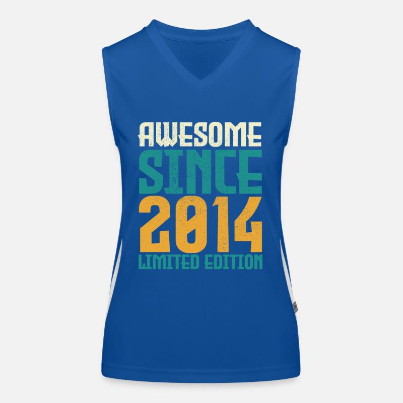 Awesome Since 2014 limited edition. Women's Functional Contrast Tank Top