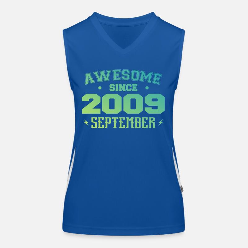 September 2009 Birthday Gift September 2009 Women's Functional Contrast Tank Top