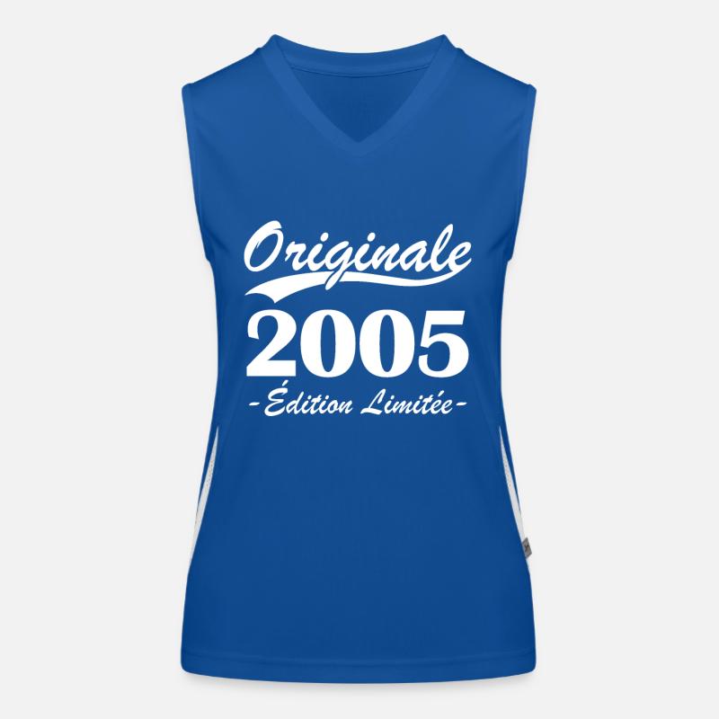 Originale 2005 édition limitée Débardeur respirant contrasté Femme