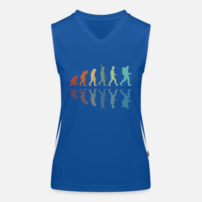 Wandern Entwicklung Funktionelles Kontrast-Tank Top für Frauen
