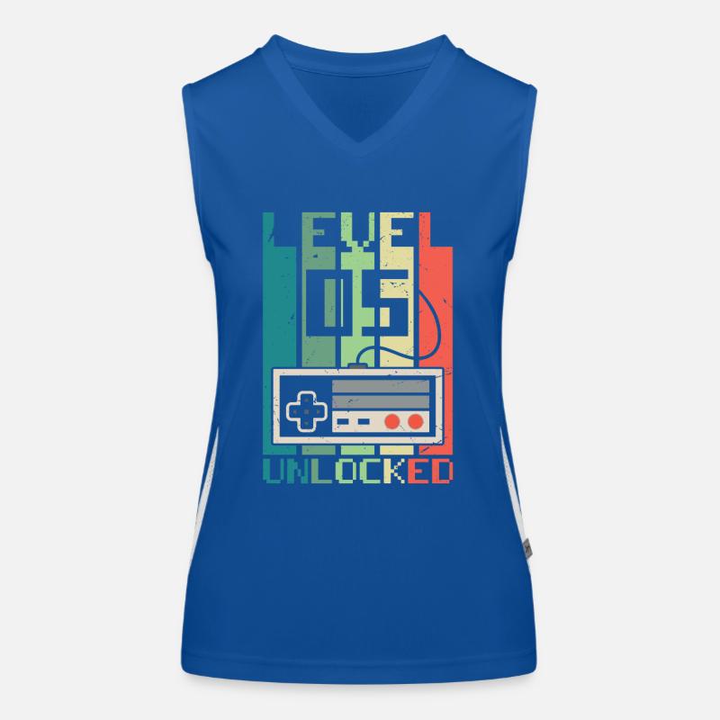 Level 5 freigeschaltet Funktionelles Kontrast-Tank Top für Frauen