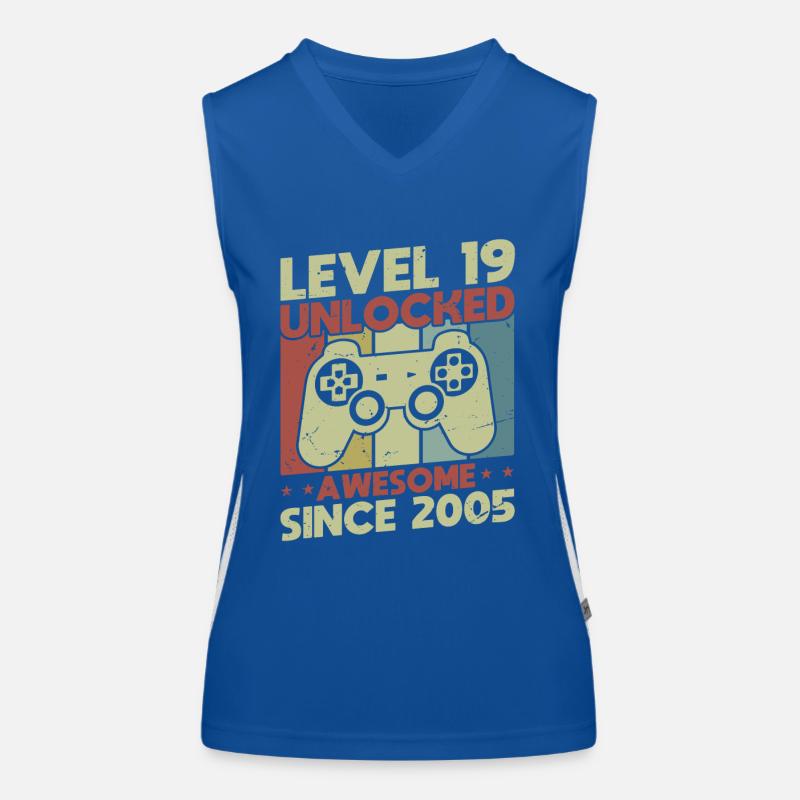 Level 19 Unlocked Women's Functional Contrast Tank Top