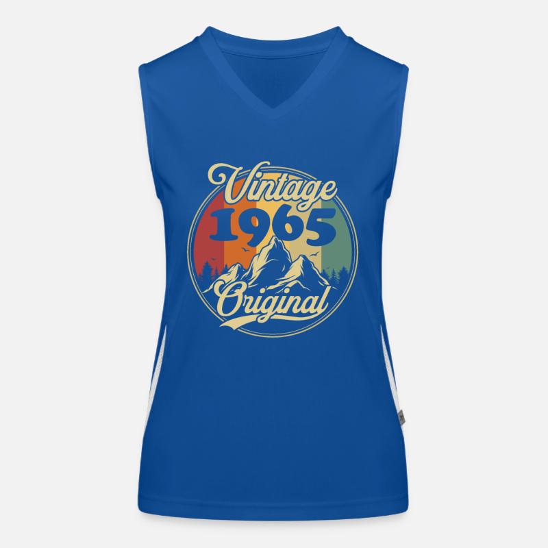 Millésime 1965 Original, Cadeau d’anniversaire Débardeur respirant contrasté Femme