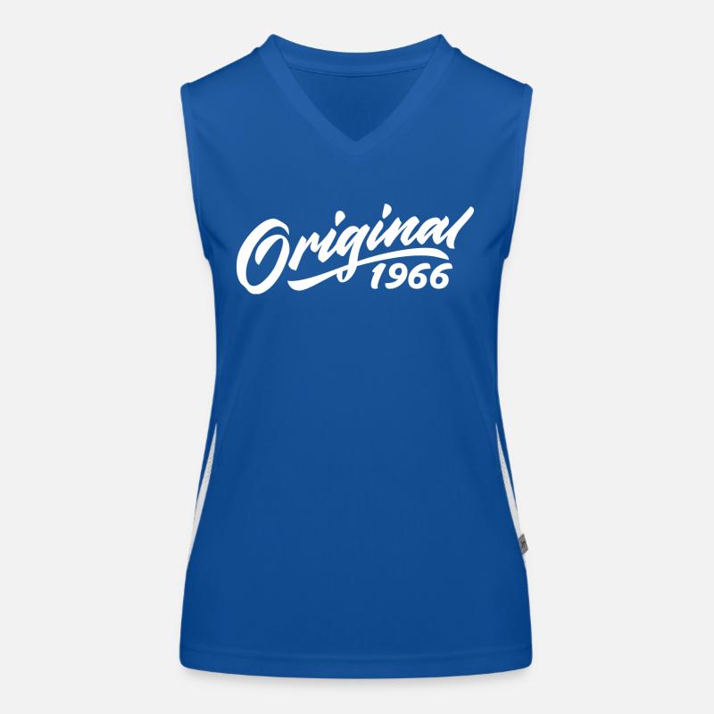Original 1966 Birthday Gift 1966 Women's Functional Contrast Tank Top