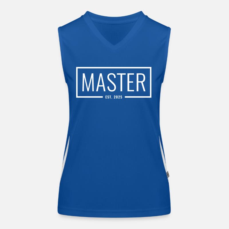 Master Est. 2025 Débardeur respirant contrasté Femme