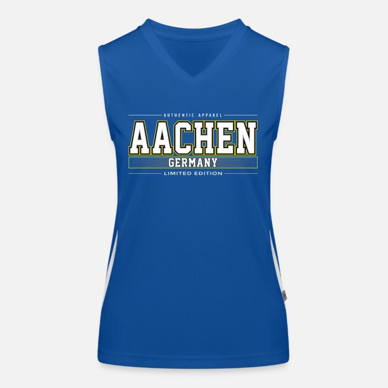 Aachen Funktionelles Kontrast-Tank Top für Frauen