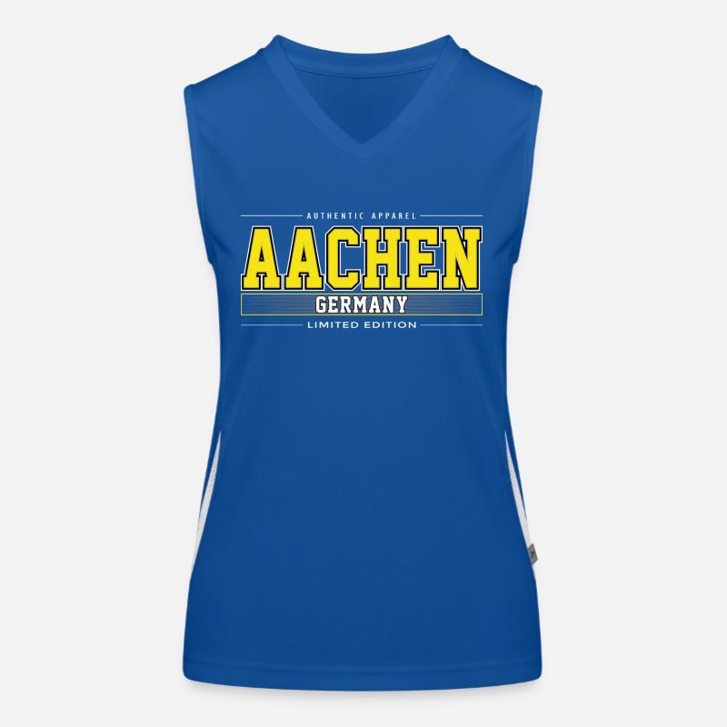 Aachen Funktionelles Kontrast-Tank Top für Frauen