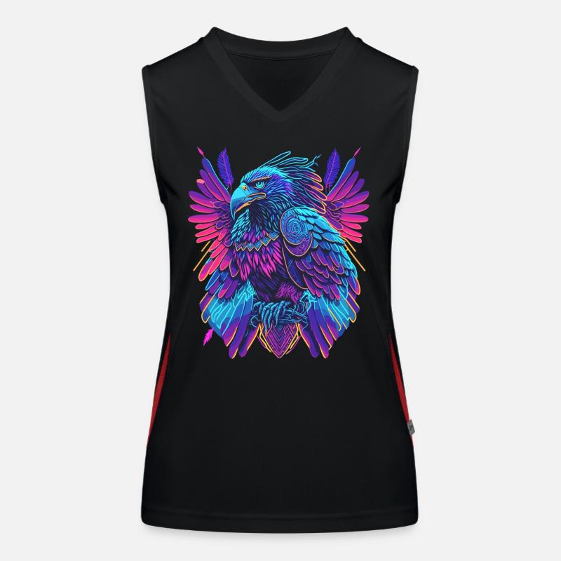 Néon Adler Synthwave Adler Débardeur respirant contrasté Femme