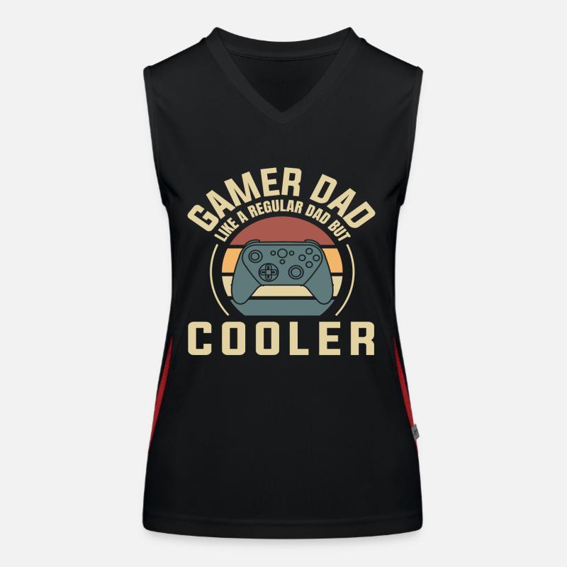 Bester Vater Funktionelles Kontrast-Tank Top für Frauen