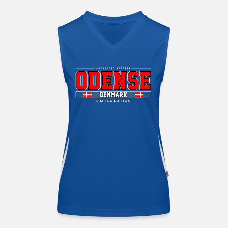 Odense Funktionelles Kontrast-Tank Top für Frauen