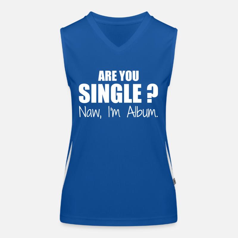 Are you single Débardeur respirant contrasté Femme