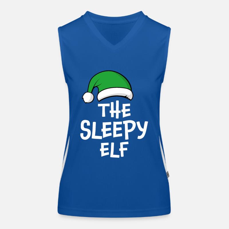 Der schläfrige Elf Funktionelles Kontrast-Tank Top für Frauen