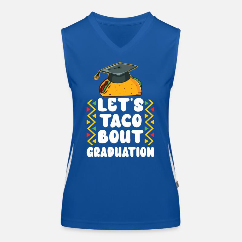 Cérémonie de remise des diplômes Let’s Taco Bout Débardeur respirant contrasté Femme