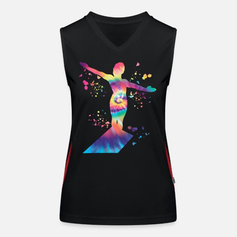 Diving, Synchronized Diving, Artistic Jumping Women's Functional Contrast Tank Top
