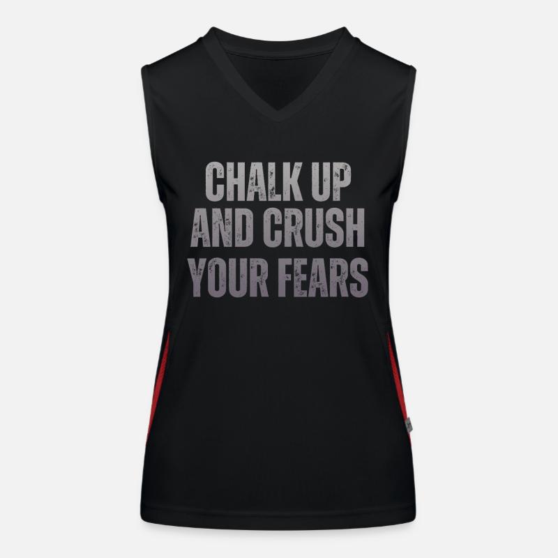 Bouldering Chalk Up Boulderer Women's Functional Contrast Tank Top
