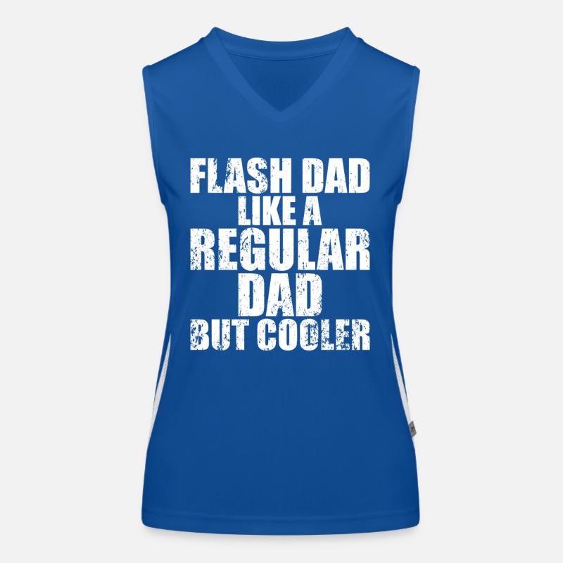 Bouldering Flash Papa Boulderer Funktionelles Kontrast-Tank Top für Frauen