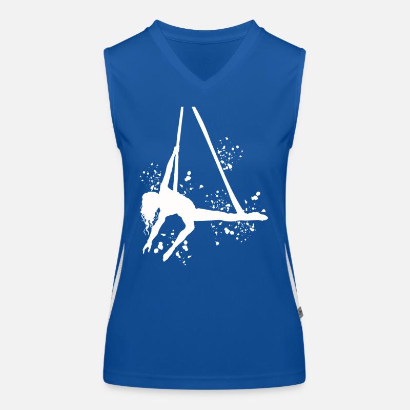 Vertical Cloth Aerial Acrobatics Aerial Silk Women's Functional Contrast Tank Top