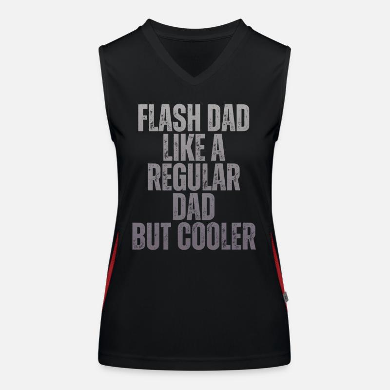 Bloc Flash Papa Boulderer Débardeur respirant contrasté Femme