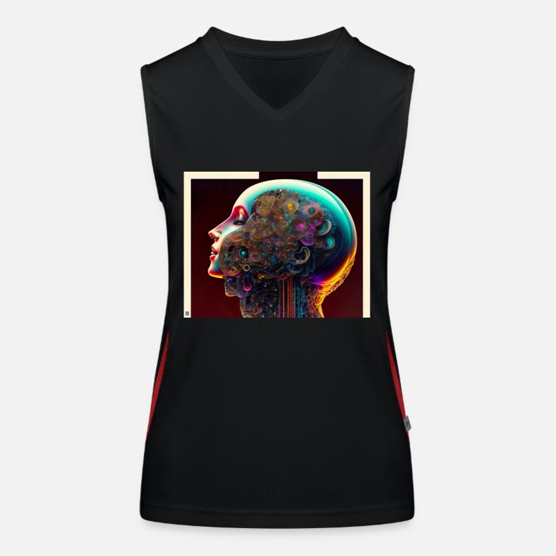 Open thoughts Women's Functional Contrast Tank Top