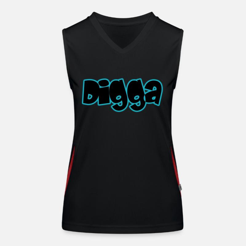 Digga Funktionelles Kontrast-Tank Top für Frauen
