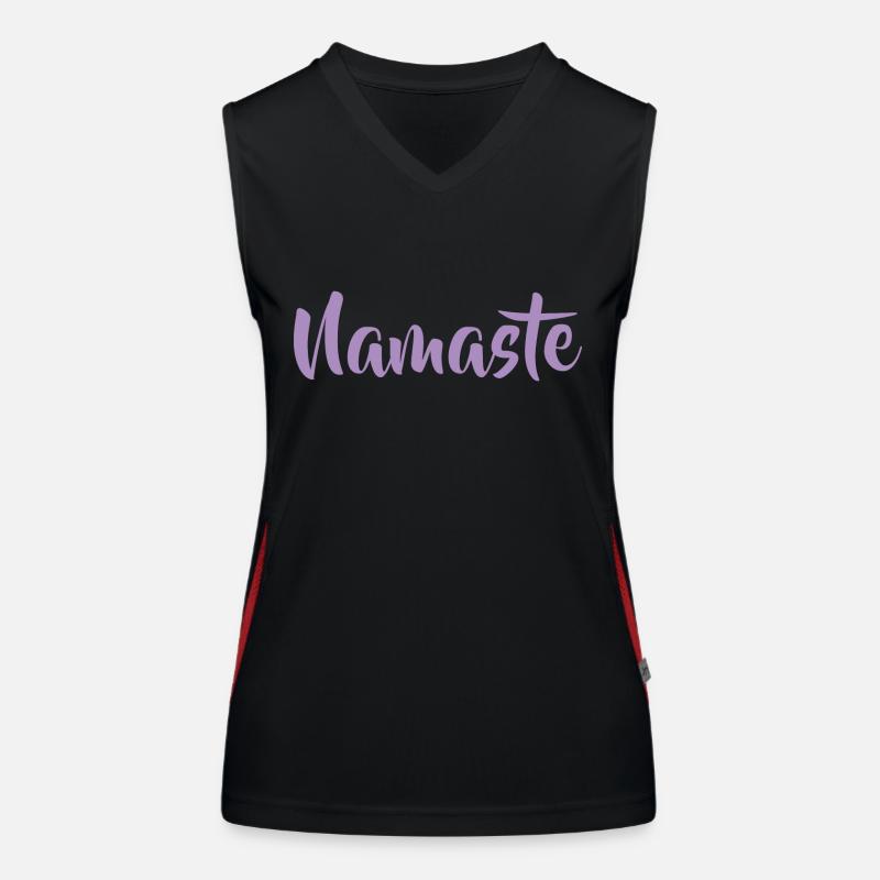 Namaste Funktionelles Kontrast-Tank Top für Frauen