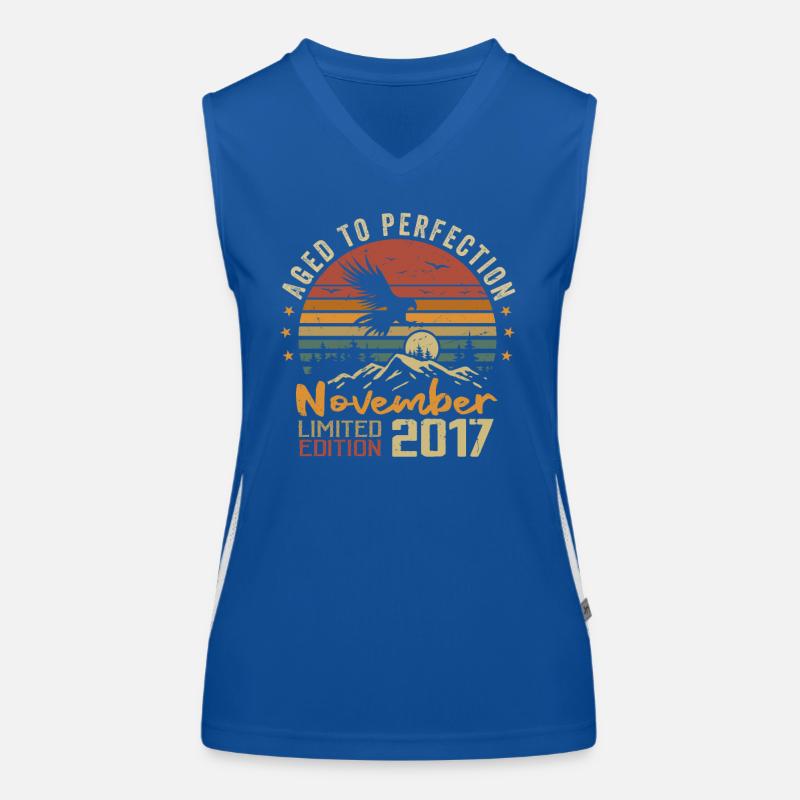 Die Legenden wurden im November 2017 - 2017 geboren Funktionelles Kontrast-Tank Top für Frauen