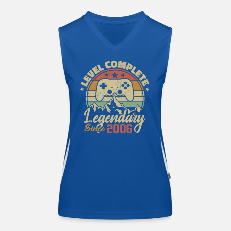 2006 Geburtstagsgeschenk Komplettes Level - 2006 Funktionelles Kontrast-Tank Top für Frauen