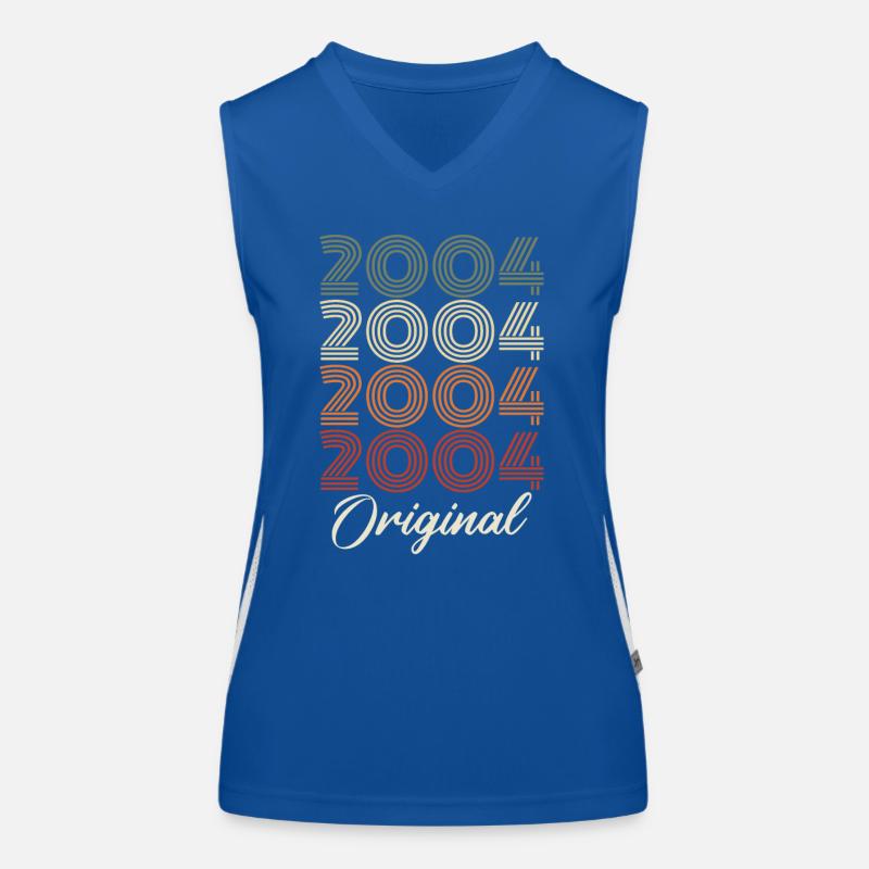2004 Original Vintage Geburtstagsgeschenk 2004 Funktionelles Kontrast-Tank Top für Frauen